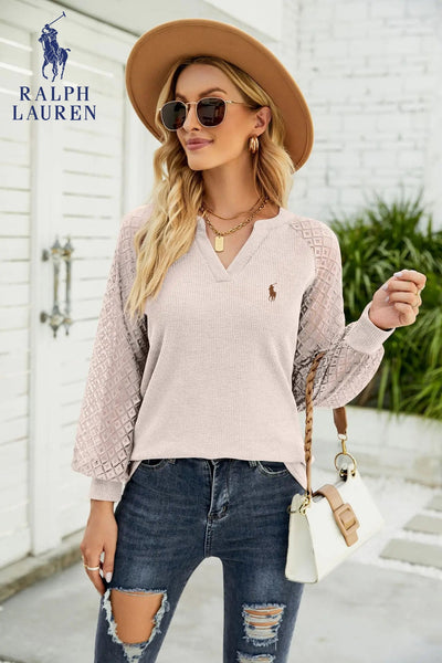 Elegant långärmad topp || UTFÖRSÄLJNING