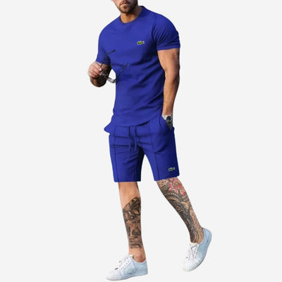 Avslappnat Set med T-shirt och Shorts - LAGERRÖJNINGSPRIS