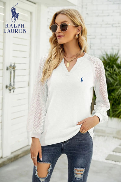 Elegant långärmad topp || UTFÖRSÄLJNING