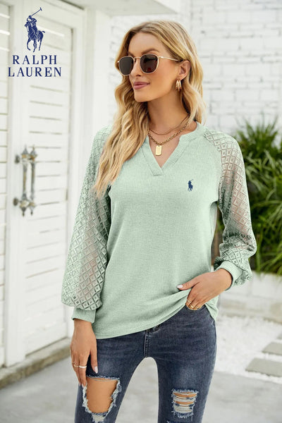 Elegant långärmad topp || UTFÖRSÄLJNING
