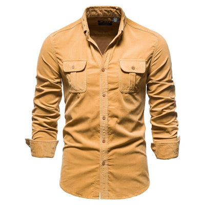 Lovidam™ Corduroy Skjorta För Män