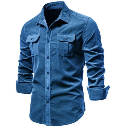 Lovidam™ Corduroy Skjorta För Män